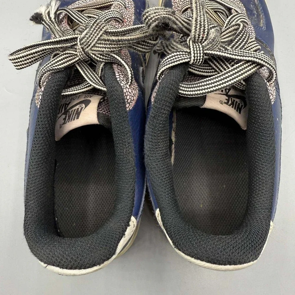 Nike Air Force 1 LV8 4‎ Sneaker Shoes Youth 5.5Y Midnight Navy CN5715-400